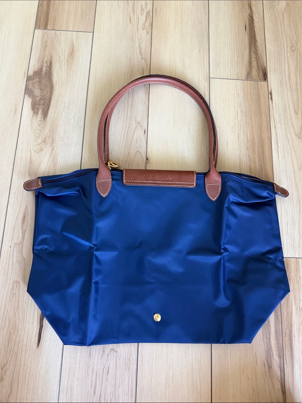 NWOT Longchamp Navy Blue Bag - Picture 3 of 9